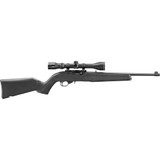Ruger 10/22 Rifle 22 LR 16.4in Barrel 10rd Mag Viridian Scope Black