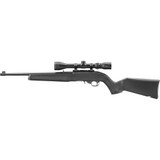 Ruger 10/22 Rifle 22 LR 16.4in Barrel 10rd Mag Viridian Scope Black