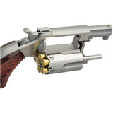 NAA Sidewinder Revolver 22 WMR 4 in. Stainless/Wood 5 rd.