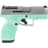 Taurus GX2 TORO Pistol 9mm 3.38 in. Cyan/Stainless 13 rd.
