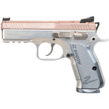 CZ Shadow 2 Compact Pistol 9mm 4 in. Rose w/Silver Grips 15 rd.