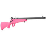 Savage Rascal Rifle 22 LR Pink Synthetic Threaded Barrel 1 rd.