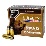 Liberty Bear Country Pistol Ammo 10mm 70 gr. 20 rd.