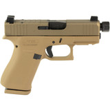 Glock 43X Debo Pistol 9mm 3.92in Barrel 10rd Mag Threaded Optic Cut FDE