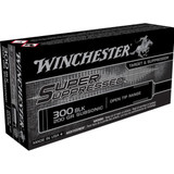 Winchester Super Suppressed Rifle Ammo 300 AAC Blackout 200 gr. Open Tip 125rd.