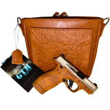 S&W Bodyguard 2.0 Pistol  380 ACP 2.75 in Brown w/Brown Leather Purse 12 rd.