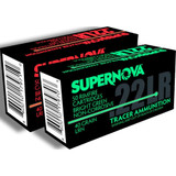 Supernova Tracer Rimfire Ammunition  22 LR 40gr. LRN Red Tracer 50 rd.