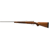 Winchester Model 70 Featherweight Stainless Rifle 30-06 Sprg 22in Matte Stainless/AAAA Dark Maple5rd