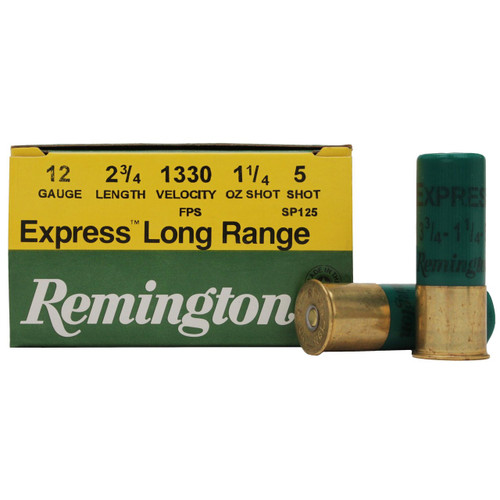 Remington Express Long Range 12 Ga 2.75" 5 Shot 1.25 oz 25 Rounds