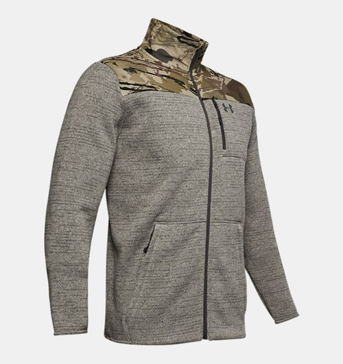 Under Armour Men's  Specialist Full Zip Charcoal Barren Camo