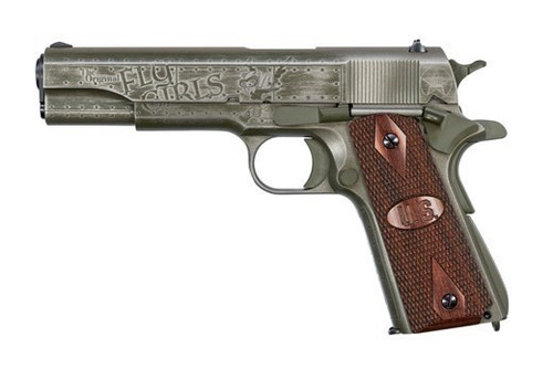 Kahr Arms/AO Fly Girls WWII 1911 A1 Green Cerakote .45ACP Semi-Auto Pistol