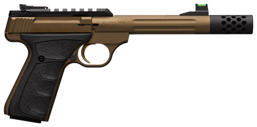 Browning Buckmark Plus Speed Burnt Bronze .22 LR Semi-Auto Pistol