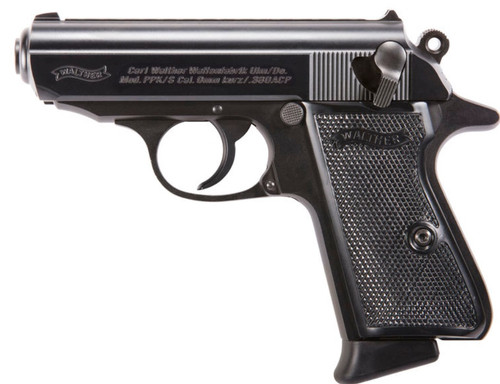 Walther PPK/S Black .380 ACP Semi-Auto Pistol