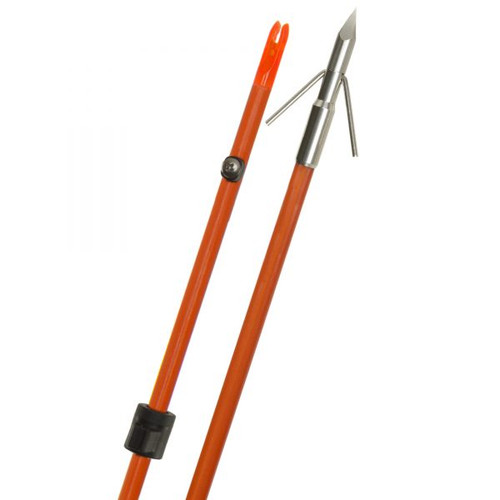 Fin-Finder Raider Pro Bowfishing Arrow W/ Riptide Point (Orange)