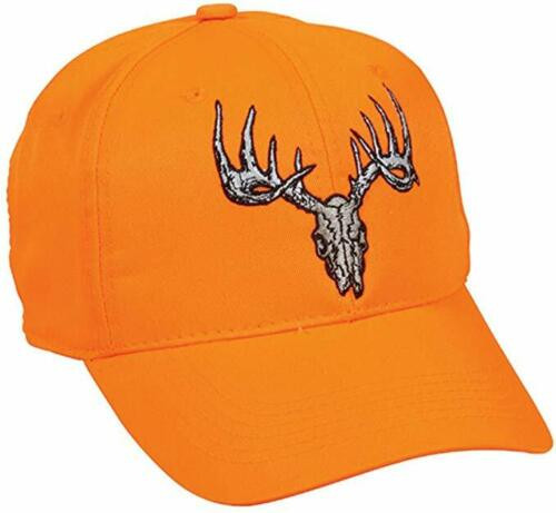 Outdoor Cap Deer Skull Blaze Orange Cap