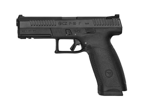 CZ P-10 Full Size Black Polymer 9mm 10 Round Semi-Auto Pistol