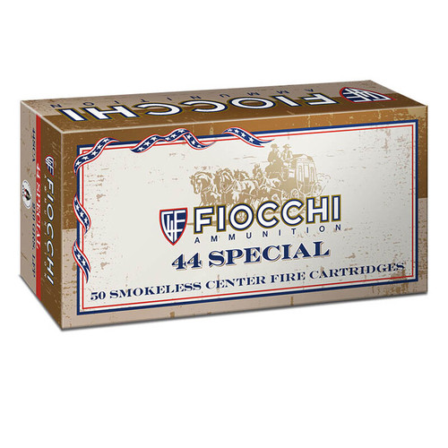 Fiocchi Cowboy Action 44 Spl. 210 Grain LFP 50 Round Centerfire Rifle Ammo