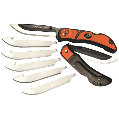 Outdoor Edge Razor-Lite EDC Knife Orange 3 in.