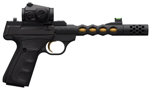 Browning Buck Mark Vision Black w/ Gold .22 LR Semi-Auto Pistol with Vortex Scope