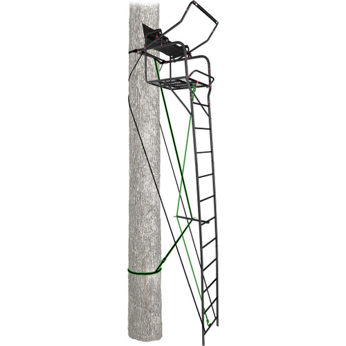 Primal Single Vantage Deluxe Xtra Wide Ladderstand 17 ft.