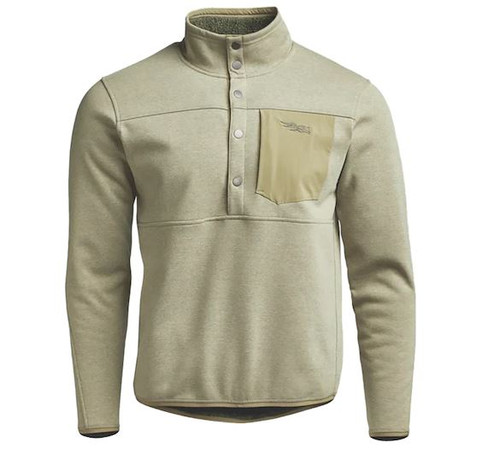 Sitka Front Range Snap Fleece Birch