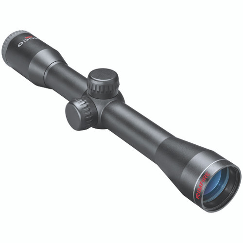 Tasco Rimfire Rifle Scope Matte Black 4x32mm Truplex with Rings