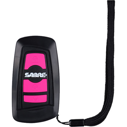 Sabre 3-in-1 Stun Gun Safety Tool Pink 1.154 uC 115 dB Alarm and LED Flashlight