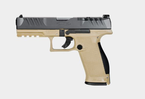 Walther PDP Full Size Optic Ready 9mm Two-Tone Tan Semi Automatic Pistol