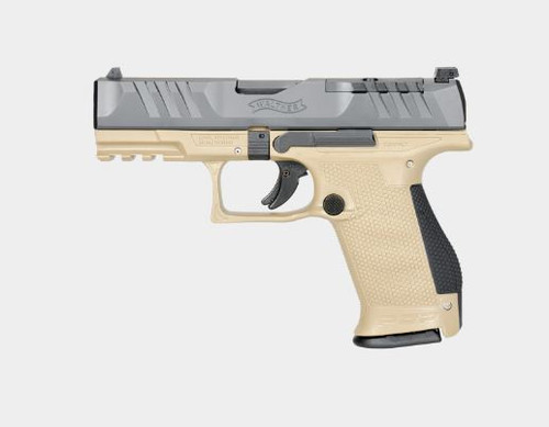 Walther PDP Compact Optic Ready 9mm Two-Tone Tan Semi Automatic Pistol