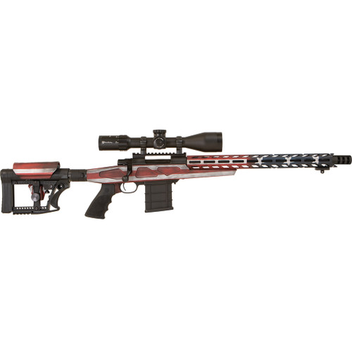 Howa M1500 Gen 2 American Flag Chassis Rifle 6.5 Creedmoor 16.25 in. American Flag Package