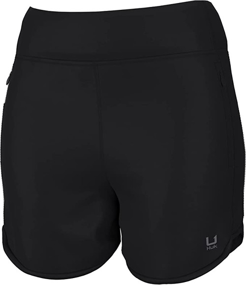 Huk Womens Cedros Black Shorts