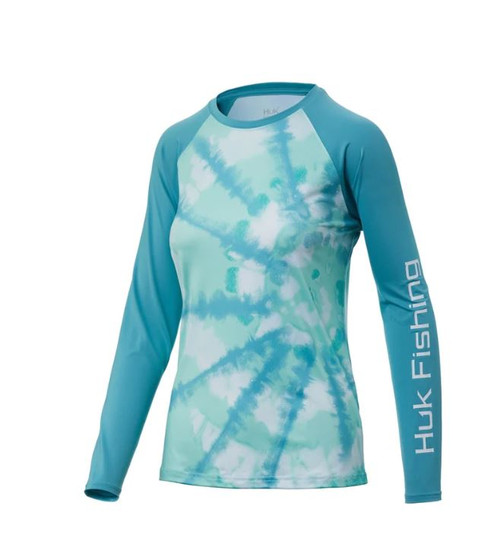 Huk Spiral Dye Double Header Beach Glass Shirt