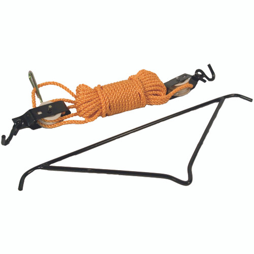 Allen Company HME Products Game Hanging Gambrel & Pulley System, Ultra-Light  & Strong, 25-in x 40-in Game Bag, Washable & Reusable in the Hunting  Equipment & Apparel department at