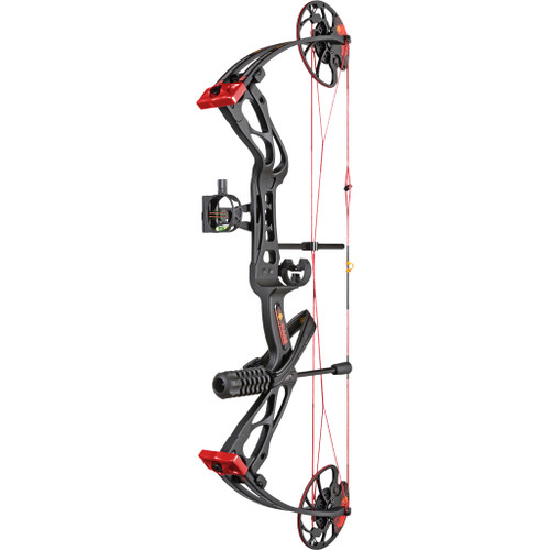 Warrior River Courage Compound Bow Package Black 20-70 lbs. RH