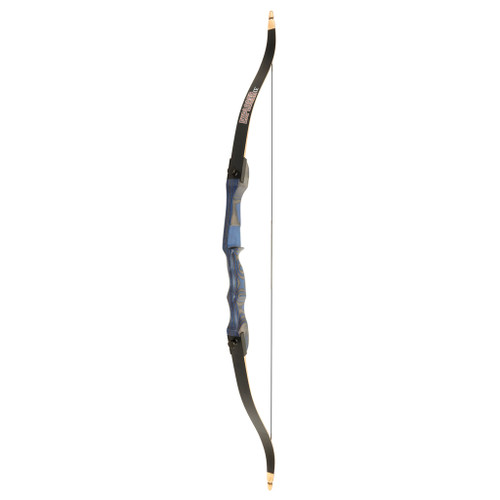 October Mountain Explorer CE Recurve Bow Blue 54 in. 15 lbs. RH