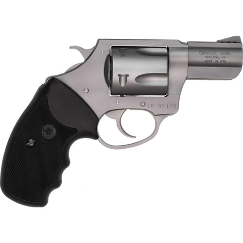 Charter Arms Mag Pug Revolver 357 Mag. Stainless Full Grip Single 2.2 in. 5 rd.