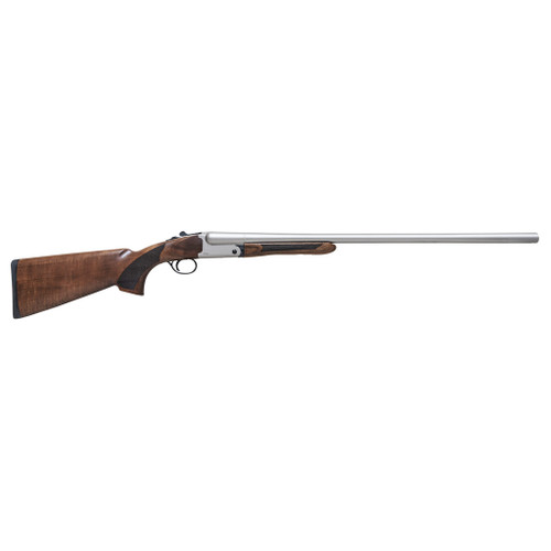 Pointer FT6 Side-by-Side Shotgun 12 ga. 28 in. Nickle