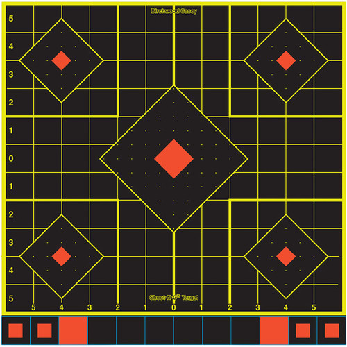 Birchwood Casey Shoot-N-C Target Sight-In 12 in. 12 pk.