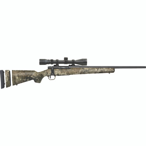 Mossberg Patriot Youth Super Bantam Rifle 243 Win. 20 in. Strata Camo RH Scope Combo