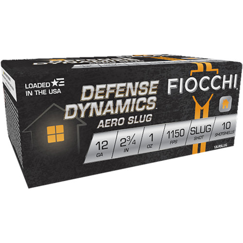 Fiocchi Extrema Aero Slugs 12 ga. 2.75 in. 1 oz. Low Recoil 10 rd.