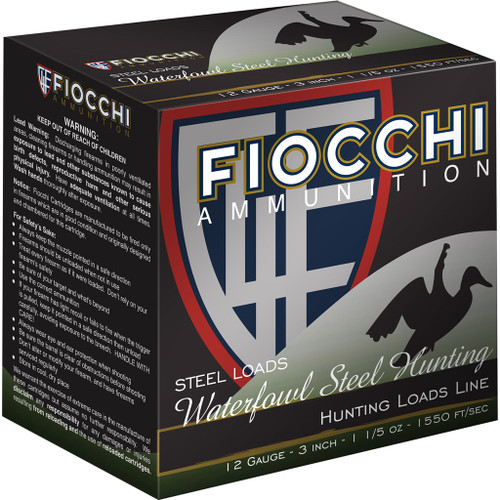 Fiocchi Flyway Shotgun Loads 12 ga. 3 in. 1 1/5 oz. 2 Shot 25 rd.