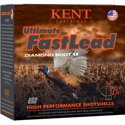 Kent Ultimate Fast Lead Upland Load 16 ga. 2.75 in. 1 oz. 5 Shot 25 rd.