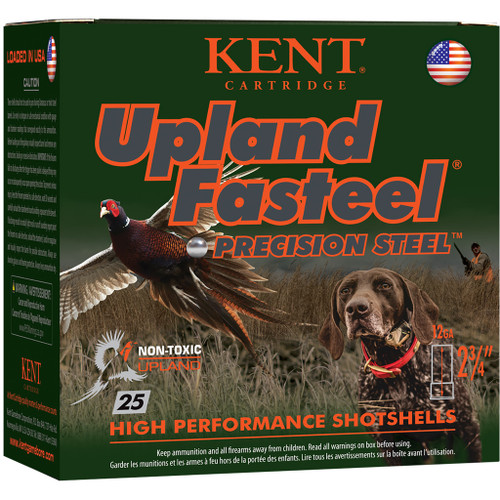 Kent Upland Fasteel Load 12 ga. 2.75 in. 1 1/8 oz. 7 Shot 25 rd.