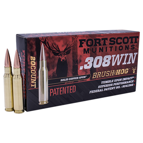 Fort Scott Munition Rifle Ammo 308 Win. 168 gr. TUI 20 rd.