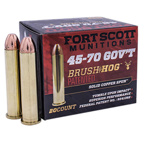 Fort Scott Munitions Rifle Ammo 45-70 GOVT. 300 gr. TUI 20 rd.