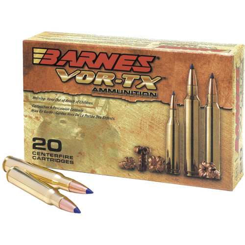 Barnes VOR-TX Rifle Ammo 243 Win. 80 gr TTSX BT 20 rd.