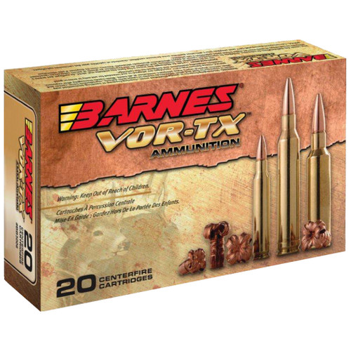 Barnes VOR-TX Long Range Rifle Ammo 30-06 Sprg. 175 gr. LRX Boat Tail 20 rd.