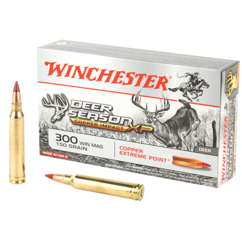 Winchester Copper Impact Rifle Ammo 300 Win. Mag. 150 gr. Copper Impact LF 20 rd.