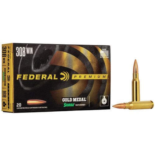 Federal Gold Medal Rifle Ammo 308 Win. 175 gr. Centerstrike 20 rd.