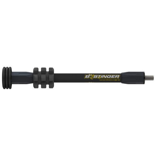 Bee Stinger MicroHex Stabilizer Matte Black 8 in.